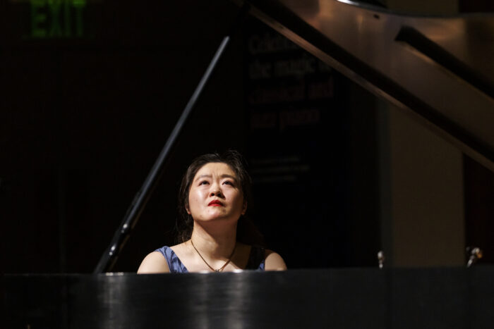 The American Piano Awards with Angie Zhang performing at The Frank and Katrina Basile Theater at the Indiana History Center on February 23, 2025.